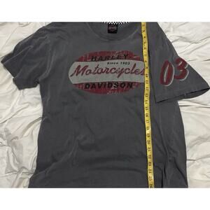 Harley Davidson 1903 Men’s Large Gray T Shirt State College, PA 03 Left Sleeve